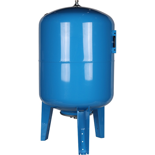 STOUT STW-0002 Расширительный бак, гидроаккумулятор 200 л. вертикальный (цвет синий)