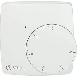 STOUT STE-0002-000003 проводной электронный термостат WFHT-BASIC со светодиодом