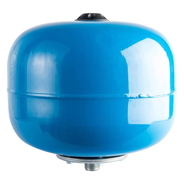 STOUT STW-0001 Расширительный бак, гидроаккумулятор 24 л. вертикальный (цвет синий)